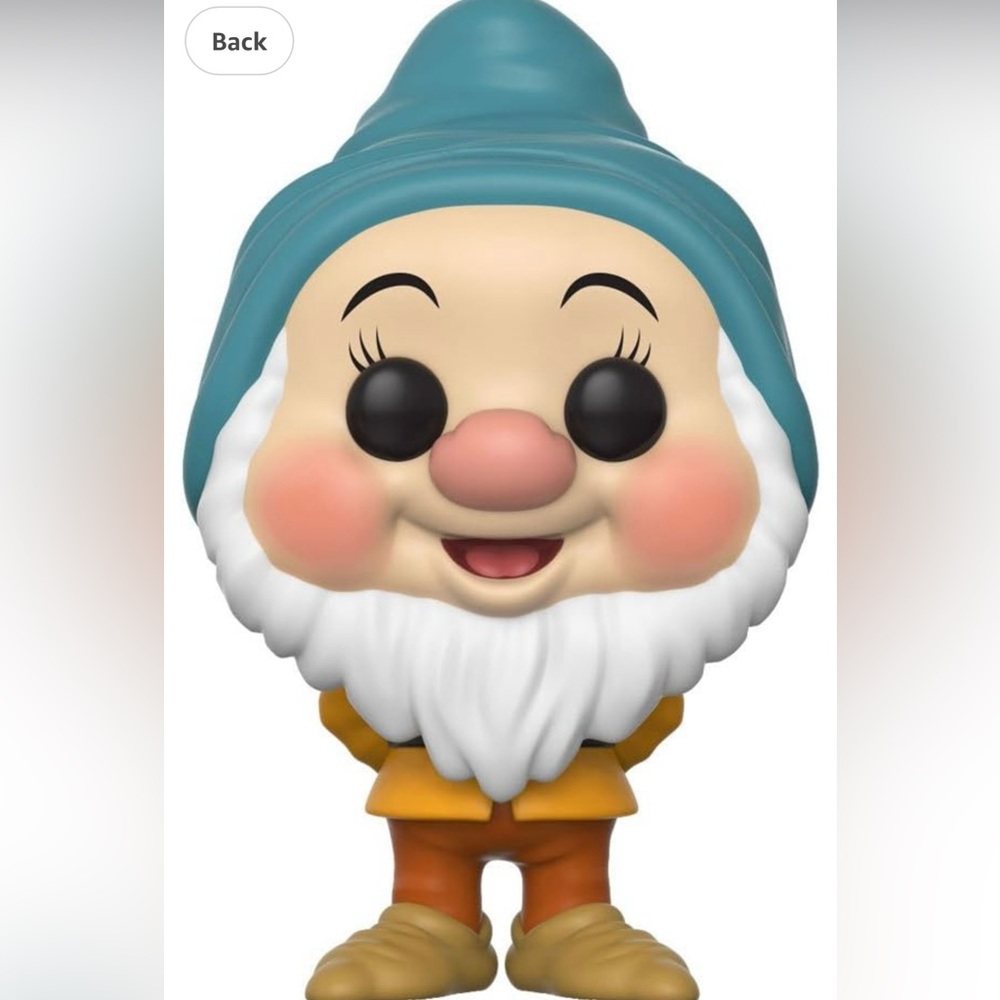 Funko POP 341 : Disney Snow White 7 Dwarves Bashful Collectible Figure NEW OBO